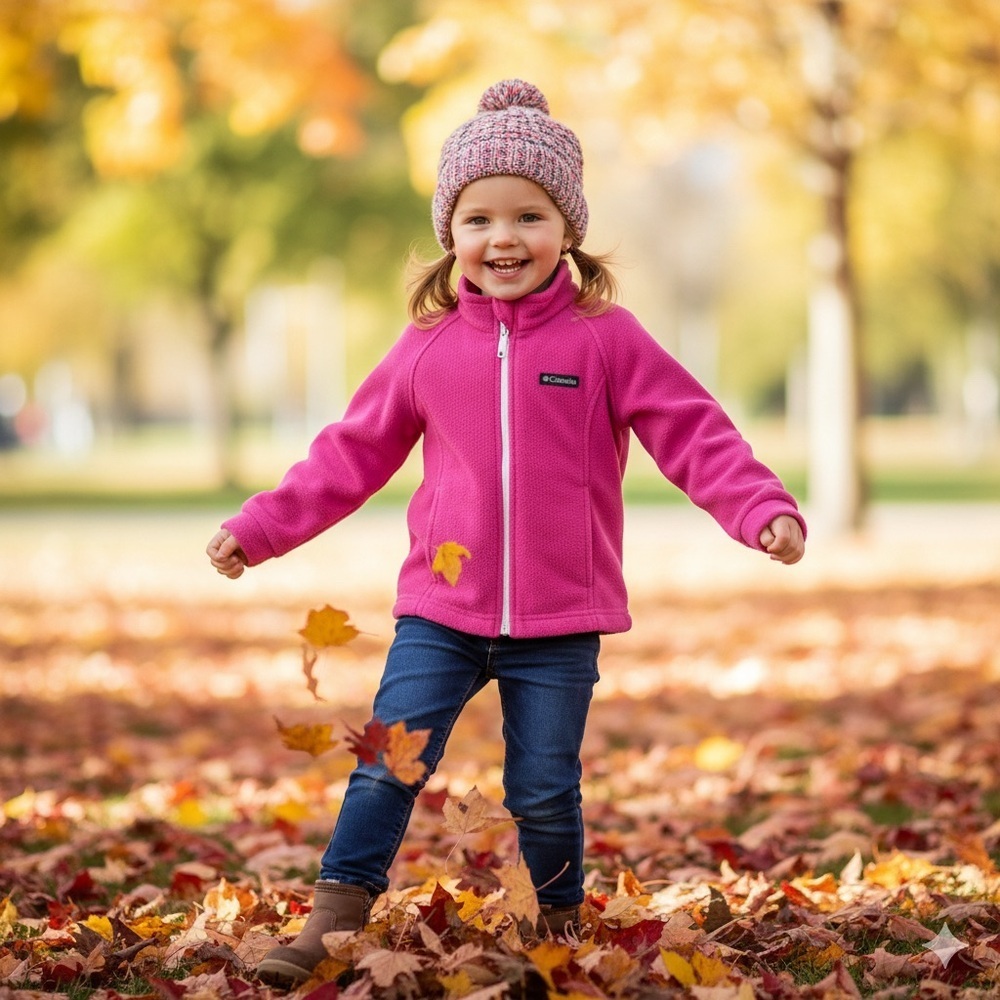Columbia Kids' Pink Fleece Jacket
